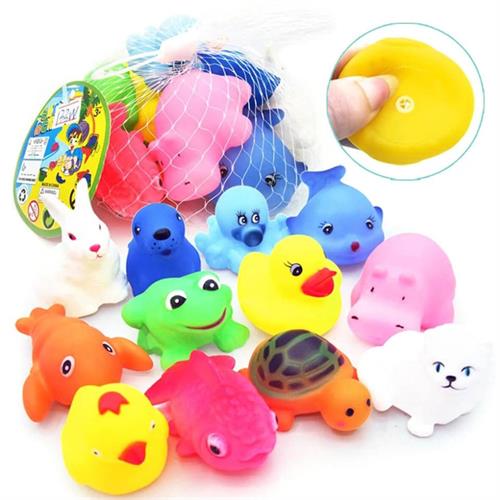 10 Pcs Bath Toys Set