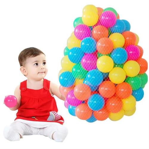 50pcs Soft Plastic Balls Pack