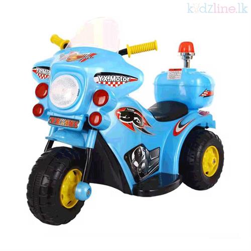Rechargeable Motor Bike Blue