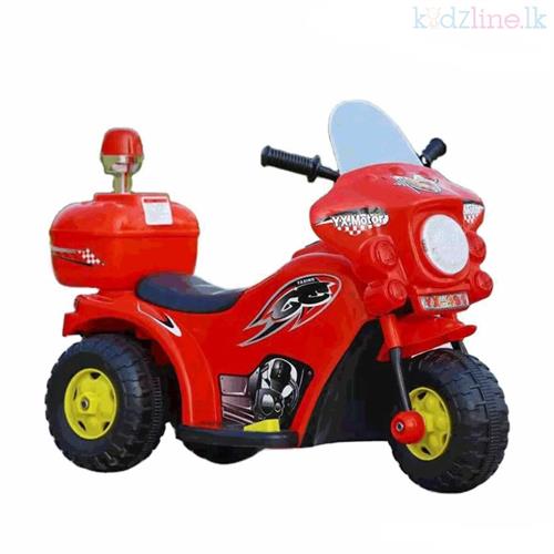 Rechargeable Motor Bike Red
