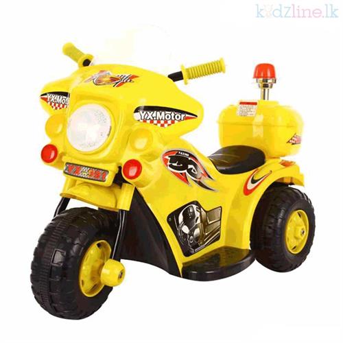 Rechargeable Motor Bike Yellow