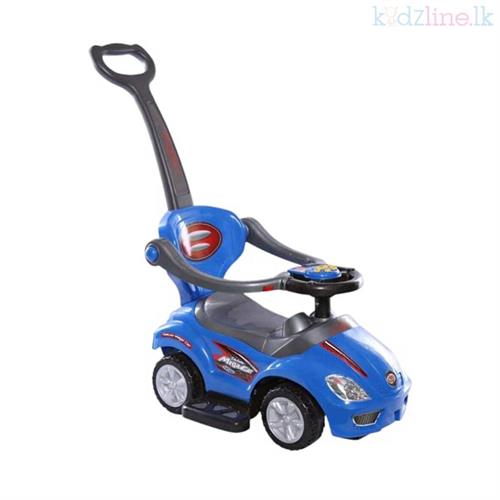 Tolo Car With Handle Blue