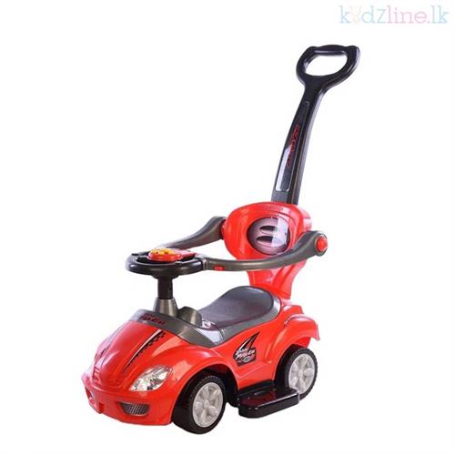 Tolo Car With Handle Red