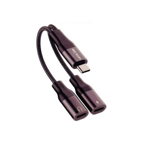 Green Lion Type-C to Type-C Charging + 3.5MM Audio Cable