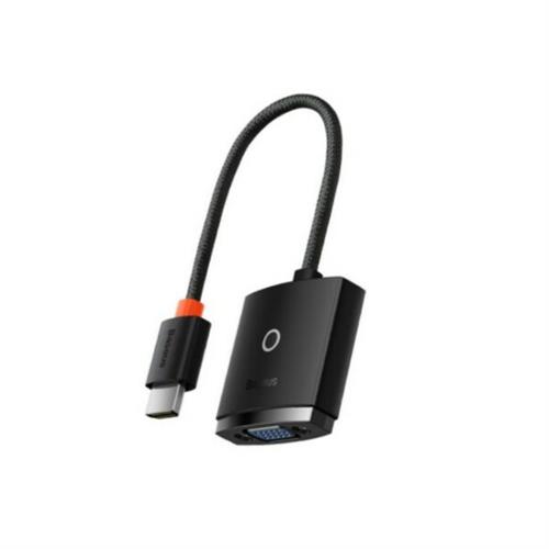 Baseus Lite Series HDMI to VGA Adapter with 3.5mm, Aux Port & Micro USB Connectors