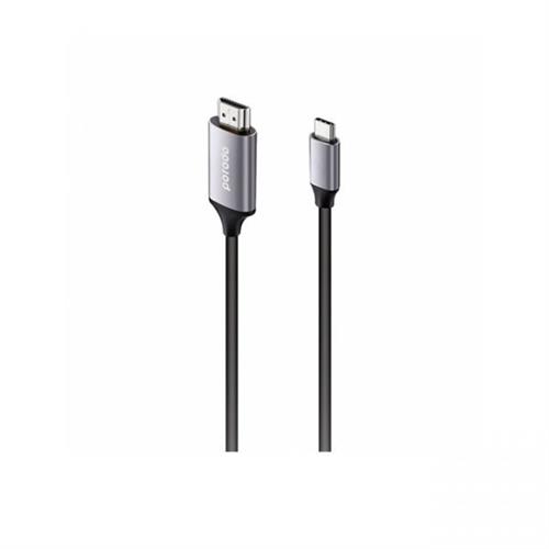 Porodo 2M Type-C to 4K HDMI Premium Cable