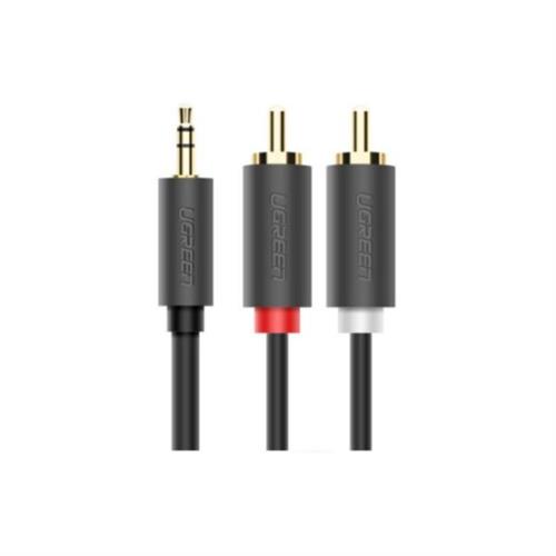UGREEN 10512 3.5mm Male To 2RCA 3M Male Cable