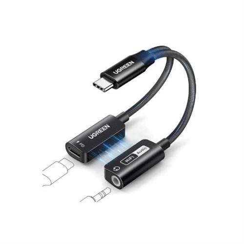 UGREEN 25837 Magnetic USB-C to 3.5mm PD Audio Adapter