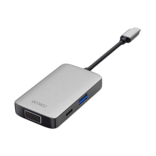 WiWU Alpha 5-in-1 Type-C Hub Adapter