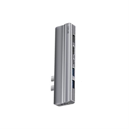 WiWU T9 Ethernet 8-in-1 USB Type-C Hub Adapter