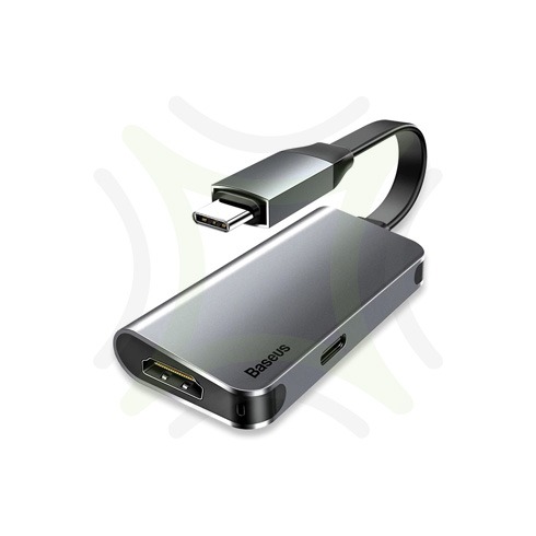 Baseus Little Box Type-C to 4K HDMI + Type-C PD Hub