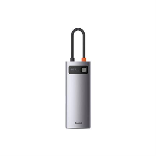 Baseus Starjoy 6 Port HDMI x 1, USB x 3, USB-C PD x 1, SD/TF x 1 Type-C Hub Adapter