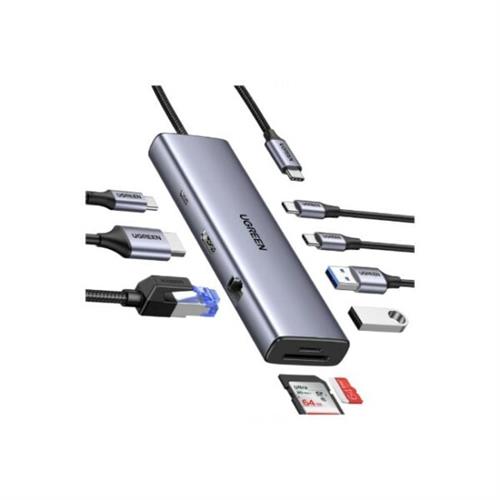 UGREEN 15375 100W 9-in-1 4K @ 60Hz Type-C Hub Adapter