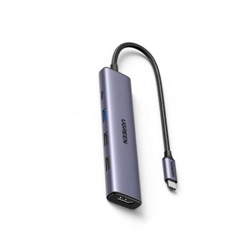 UGREEN 15495 Revodok 100W PD 5-in-1 4K @ 60Hz Type-C Hub Adapter