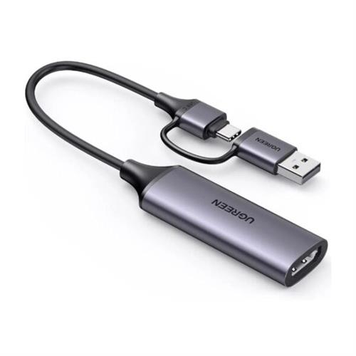 UGREEN 25854 4K HDMI to USB-A/USB-C Video Capture Card