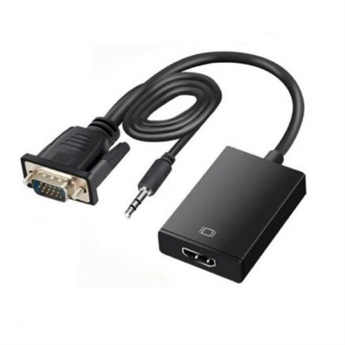 1080p VGA to HDMI Converter with Audio Cable