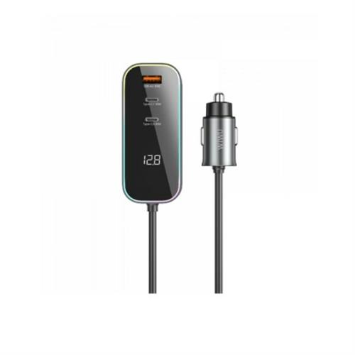 WiWU WI-QC014 Extend 120W Dual USB-A + Dual USB-C Car Charger