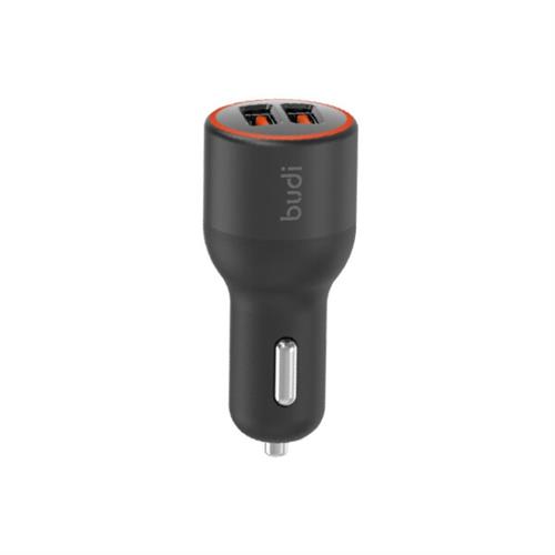 Budi 36W QC 3.0 Dual Port Car Charger