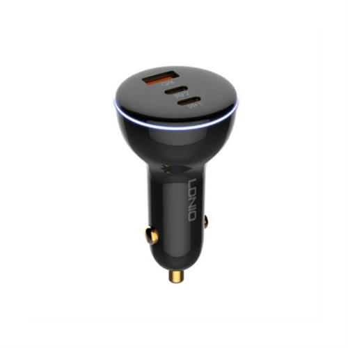 LDNIO 160W 3 Port Super Charge Car Charger with Cable