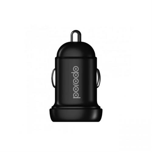 Porodo 2.4A Dual Port Mini Car Charger