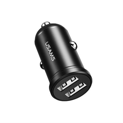 USAMS C20 2.4A Dual USB Mini Car Charger