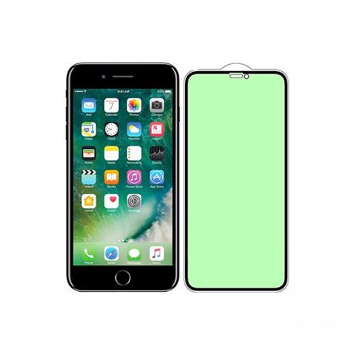 Apple iPhone 7 Eye Protection Green Tempered Glass