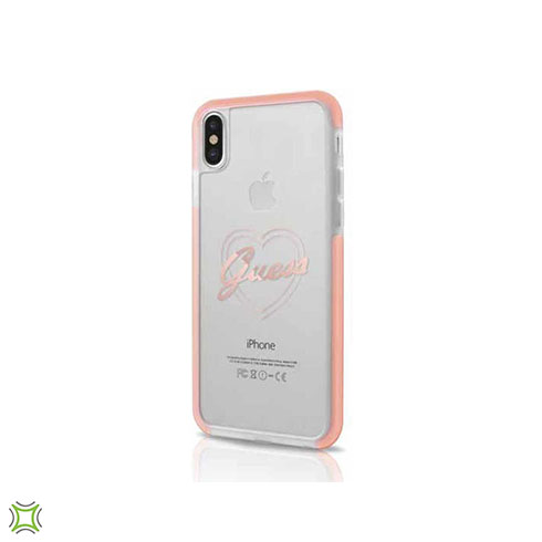 Guess Heart Design Shockproof iPhone Case