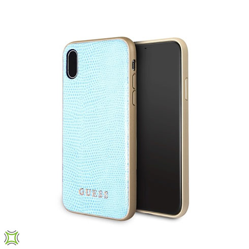 Guess Python PU Leather iPhone Hard Case
