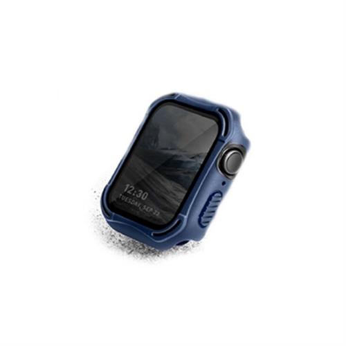 Vanguard Stavea Shockproof Bumper Case with 9H Tempered Glass for Apple Watch 42MM / 44MM