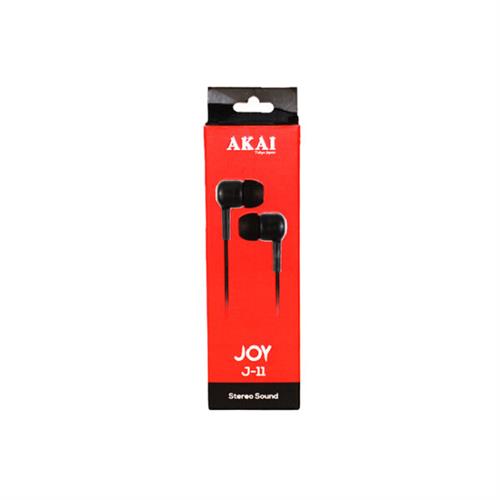 Akai J-11 Joy Stereo Sound 3.5mm Earphones