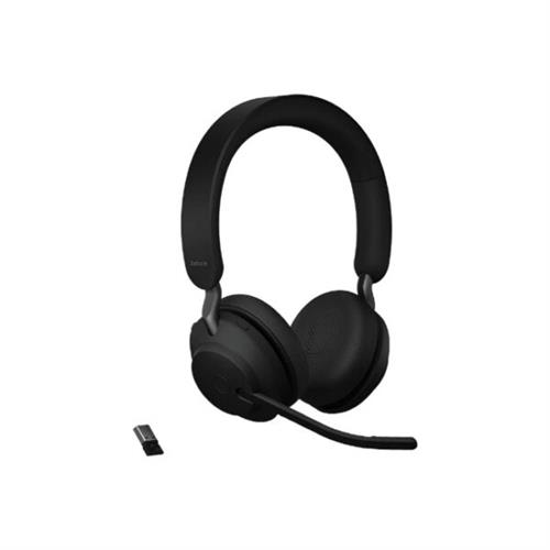 Jabra Evolve2 65 MS Stereo Wireless Headset with Link 380a Adapter