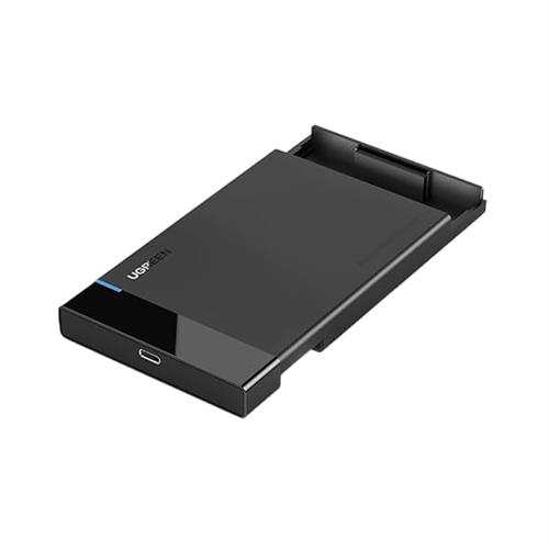 UGREEN 50743 USB 3.0 2.5 Hard Drive Enclosure 6Gbps with USB-A to USB-C Cable