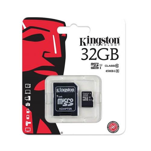 Kingston microSD 32GB Memory Card