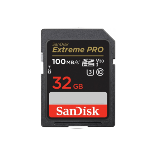 SanDisk Extreme PRO SDHC 32GB UHS-I 100MB/s Memory Card