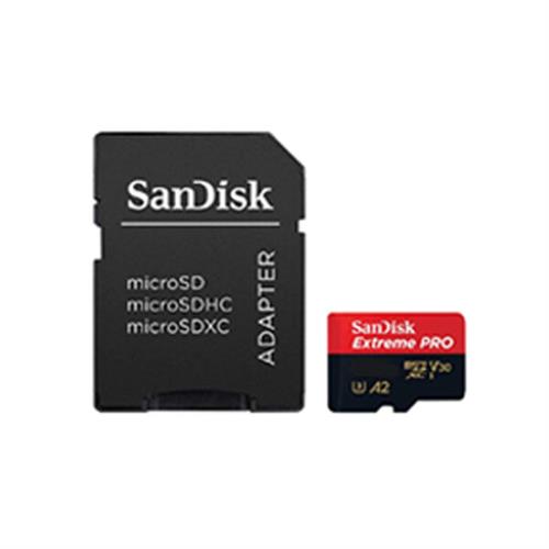 SanDisk Extreme PRO SDXC 256GB UHS-I 200MB/s Memory Card with Adapter