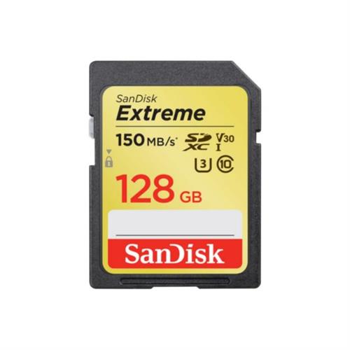 SanDisk Extreme SDXC 128GB UHS-I 150MB/s Memory Card