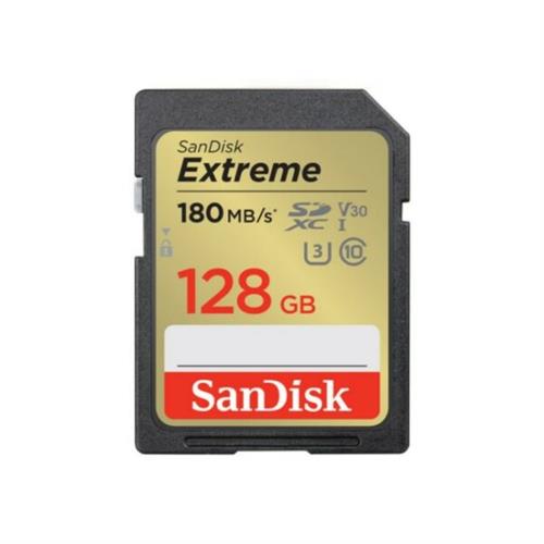 SanDisk Extreme SDXC 128GB UHS-I 180MB/s Memory Card