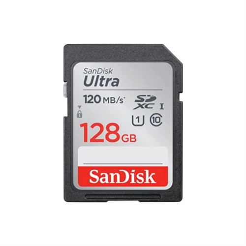 SanDisk Ultra 128GB SDXC 120MB/s UHS-I Memory Card