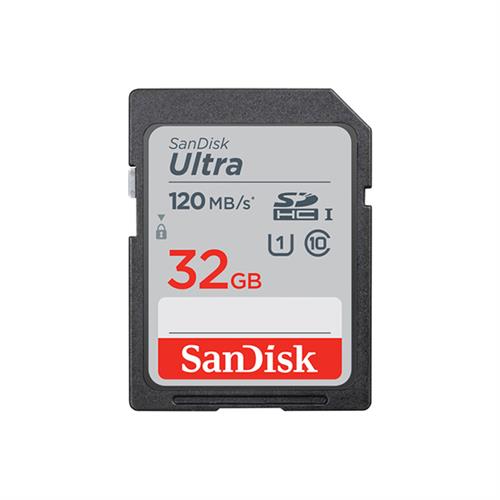 SanDisk Ultra 32GB SDHC 120MB/s UHS-I Memory Card