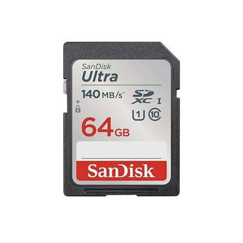 SanDisk Ultra 64GB SDXC 140MB/s UHS-I Memory Card