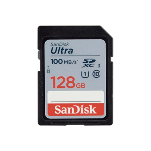 SanDisk Ultra SDXC 128GB UHS-I 100MB/s Memory Card