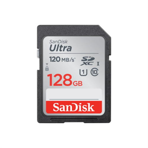 SanDisk Ultra SDXC 128GB UHS-I 120MB/s Memory Card