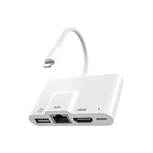 COTEetCI 4-in-1 Lightning OTG HDMI Adapter