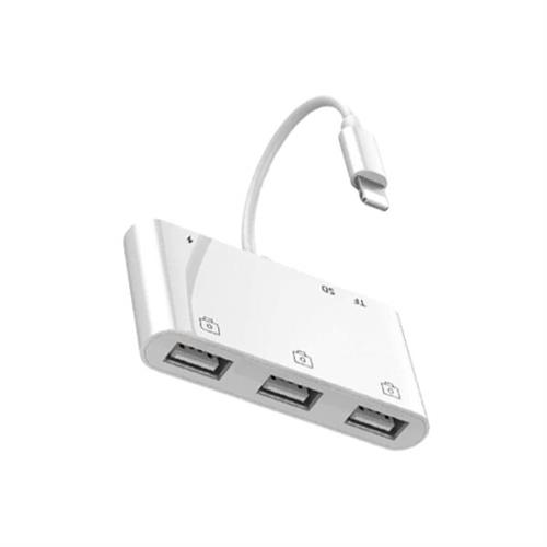 COTEetCI 6-in-1 Lightning OTG Card Reader