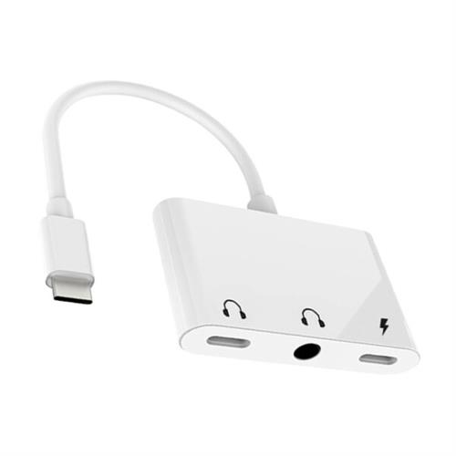 COTEetCI USB-C 3-in-1 Audio Adapter