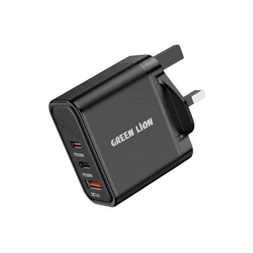 Green Lion 63W Ultra Quick 3 Output Charger