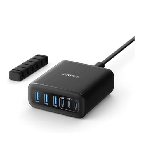 Anker A2154K11 112W 6 Ports USB C Charger SG 3 Pin