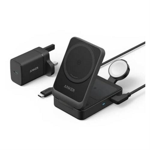 Anker MagGo B2557211 15W 3-in-1 Wireless Charger