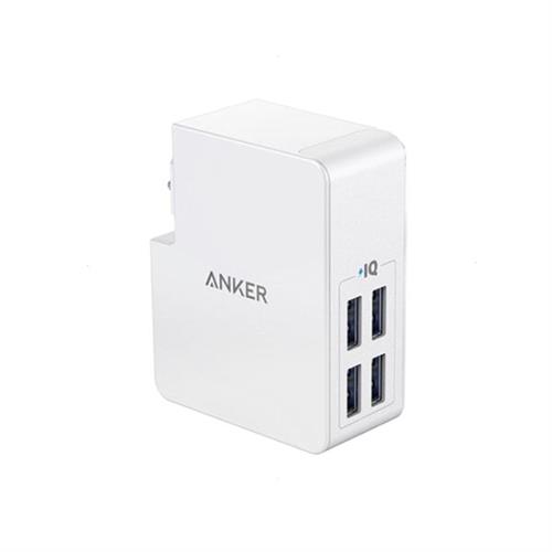 Anker PowerPort Lite 27W Power IQ 4 Ports USB Wall Charger A2042L11