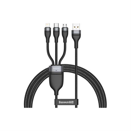 Baseus Flash Series Two-for-Three Micro, Lightning and USB-C Cable